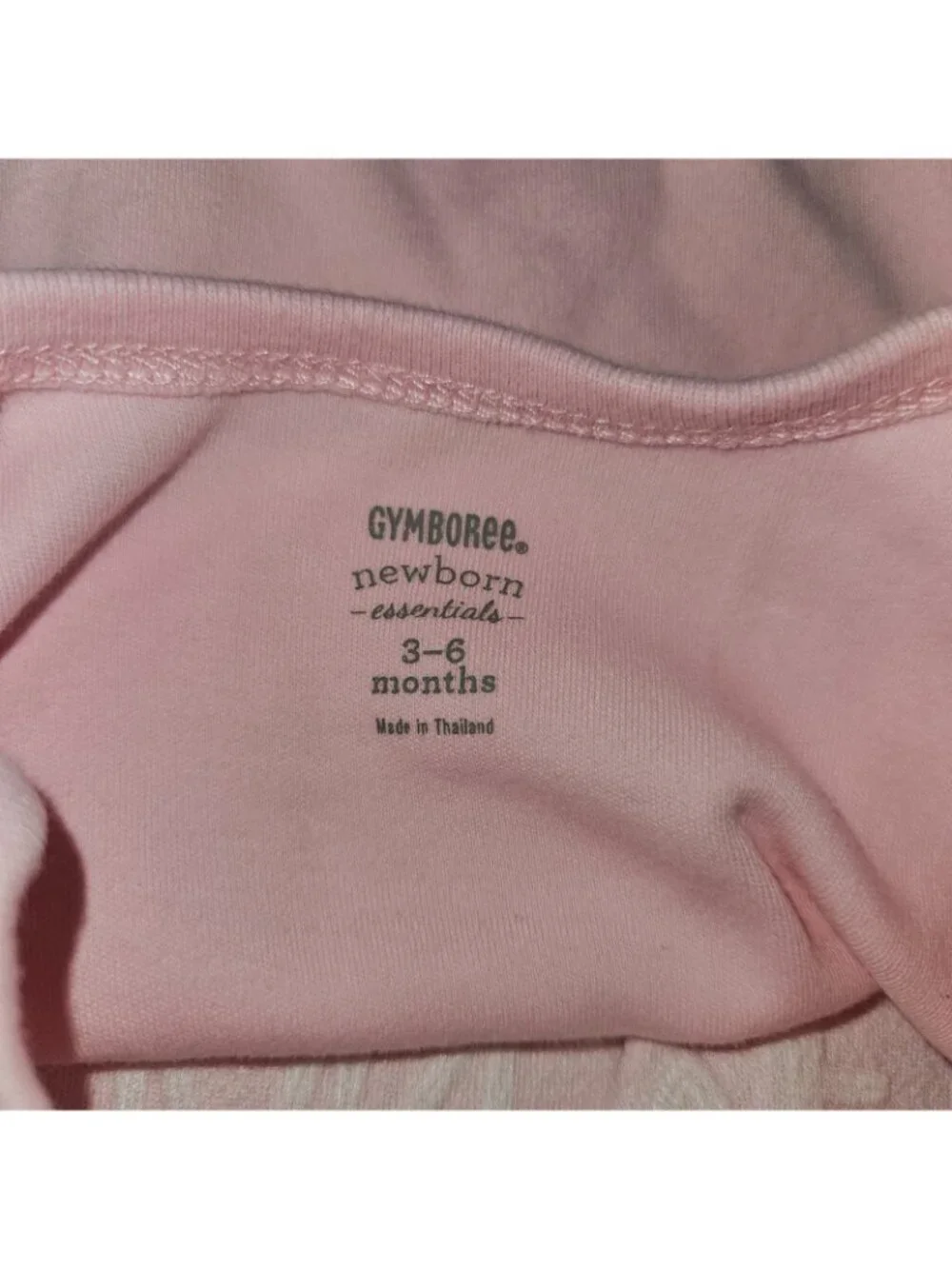 Gymboree pink bodysuit